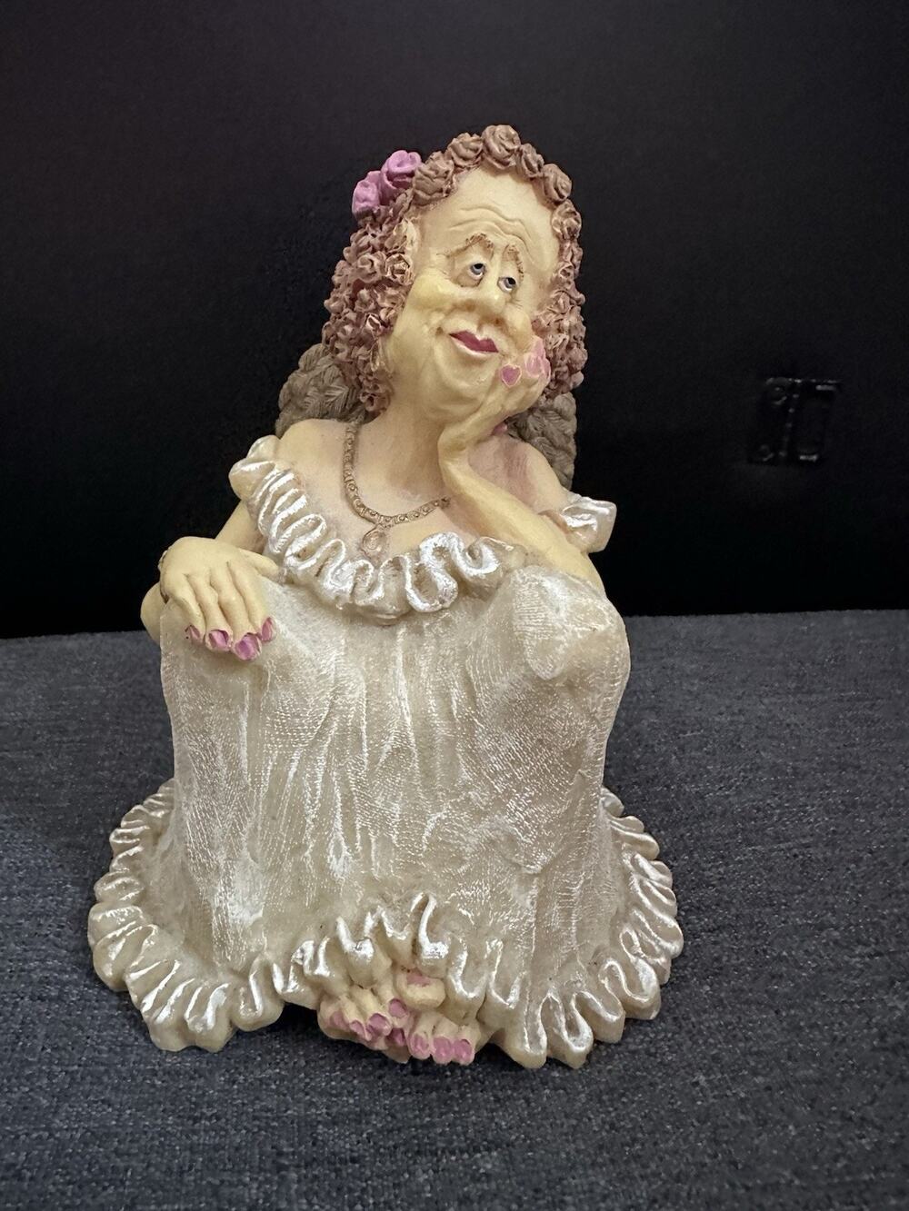 Vintage Guardian Grannies Ruby Lee Jazz Singer Angel Figurine Doug Harris RAZ